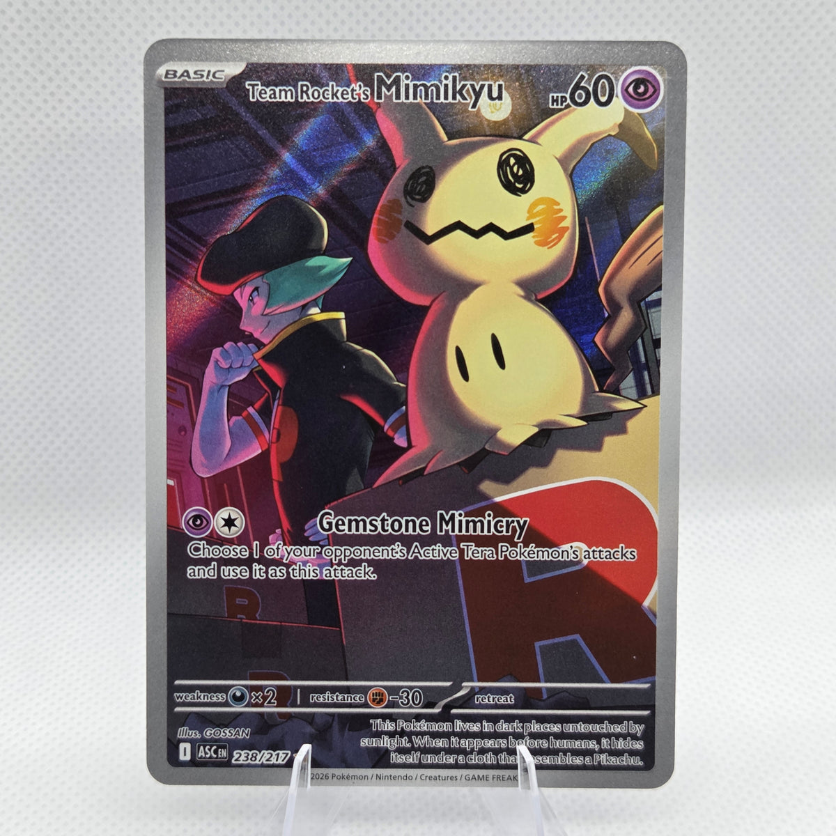 Team Rocket's Mimikyu - 238/217 - ME: Ascended Heroes