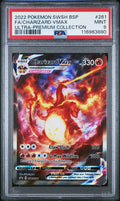 2022 POKEMON SWSH BLACK STAR PROMO SWORD & SHIELD ULTRA-PREMIUM COLLECTION-CHARIZARD #261 FULL ART/CHARIZARD VMAX PSA 9