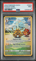 2023 POKEMON SWORD AND SHIELD CROWN ZENITH #GG08 FULL ART/ELECTIVIRE PSA 9