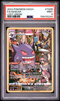 2022 POKEMON SWORD & SHIELD LOST ORIGIN #TG06 FULL ART/GENGAR PSA 9